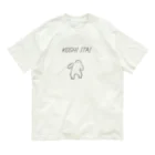 みぞぐちともやのこしいたい オーガニックコットンTシャツ