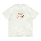 志瓜のSUZURIのカフェの珈琲 オーガニックコットンTシャツ