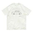 kooodaaaのくるま Organic Cotton T-Shirt