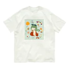 pop-popのPOP girl 『like』 Organic Cotton T-Shirt