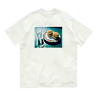 Laugh&Notebooksのいつかの朝食 オーガニックコットンTシャツ