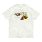 OJIKのアケビコノハ親子 Organic Cotton T-Shirt