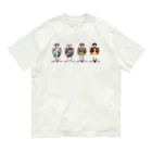 カリヲ屋スズリ支店の文鳥四季折々 Organic Cotton T-Shirt