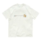 かいわれちゃんの帰りたくない柴犬 Organic Cotton T-Shirt