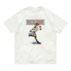 nidan-illustrationの"ROLLER DERBY" Organic Cotton T-Shirt