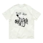 nidan-illustrationの"GHOST RIDE" オーガニックコットンTシャツ