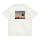 nature lover shop のLA palms オーガニックコットンTシャツ