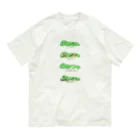 kitaooji shop SUZURI店のいもむしにっき　あげはちょう オーガニックコットンTシャツ