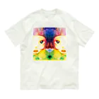 MARUMEのA子とB子 Organic Cotton T-Shirt