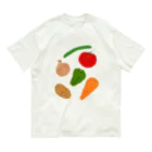 さぎょべあのベジタブル！ Organic Cotton T-Shirt