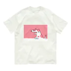 しろくまのかばん屋さん（SUZURI店）のぶちねこさん Organic Cotton T-Shirt