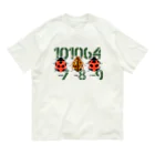 くいなの母の789てんとう虫 オーガニックコットンTシャツ