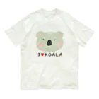 イラストレーター yasijunのＩはーとＫＯＡＬＡ Organic Cotton T-Shirt