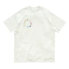 sampoのアニマルサークル オーガニックコットンTシャツ