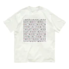 まめるりはことりのちみまめ文鳥ちゃん【まめるりはことり】 オーガニックコットンTシャツ