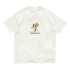 ほっこり絵描きあきこの牛ぐるみちーちゃん Organic Cotton T-Shirt