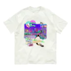 𝙈𝙊𝙈𝙊'𝙨 𝙎𝙝𝙤𝙥のベランダ オーガニックコットンTシャツ