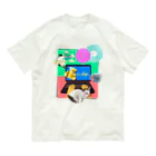 𝙈𝙊𝙈𝙊'𝙨 𝙎𝙝𝙤𝙥のMOMOはPCがお好き-02 Organic Cotton T-Shirt