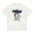 nidan-illustrationの"Mighty Torque" オーガニックコットンTシャツ