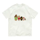 Manami Araki@ゆるーーい薬膳グッズのごぎょーりょーしか (改) Organic Cotton T-Shirt