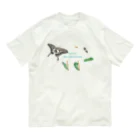 kitaooji shop SUZURI店のナミアゲハの発生サイクル Organic Cotton T-Shirt