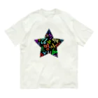 LalaHangeulのカラフルなハングルの宇宙 Organic Cotton T-Shirt