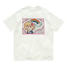 青い鳥のMy name is SAKURA‼︎ オーガニックコットンTシャツ