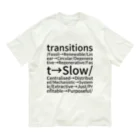 C O B I Tのfeatures transitions オーガニックコットンTシャツ