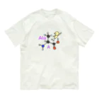 みずしまワークスのアミノ酸ぴよ アラニン オーガニックコットンTシャツ