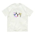みずしまワークスのアミノ酸ぴよ グリシン Organic Cotton T-Shirt