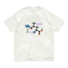 みずしまワークスのアミノ酸ぴよ ロイシン オーガニックコットンTシャツ