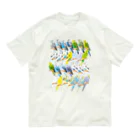 piyopiyobrandのセキセイインコいろいろ Organic Cotton T-Shirt