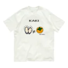 Draw freelyのKAKI オーガニックコットンTシャツ