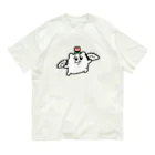 ヨロでございま府のハイパーどたどたダブルセンスちみ オーガニックコットンTシャツ