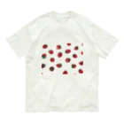 水晶研究所の苺GA SUKI Organic Cotton T-Shirt