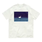 sAsA《空色風船物語*》の星空と白鳥 Organic Cotton T-Shirt