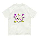 Yu-yuのゆるかわベビーの天使ちゃん オーガニックコットンTシャツ