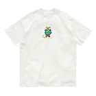 ちびがえるのはい！わかりました。 オーガニックコットンTシャツ