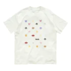 PostPet Official Shopのパステルあいこんず オーガニックコットンTシャツ