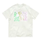 🧩ぇるもぁ_Gの紫陽花 オーガニックコットンTシャツ