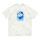 chicodeza by suzuriの空溶け髑髏 Organic Cotton T-Shirt