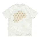 CHOTTOPOINTの組子　麻の葉 オーガニックコットンTシャツ