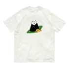 けちゃっぷごはんのお店のおにぎり猫 Organic Cotton T-Shirt