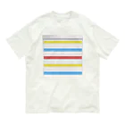 新大久保ホットガイドのよく見る韓国のシャッター（四角い店） オーガニックコットンTシャツ