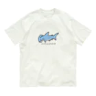 mincruのハンマーヘッドシャーク オーガニックコットンTシャツ