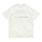 L_arctoaのアミメアリの行列 オーガニックコットンTシャツ