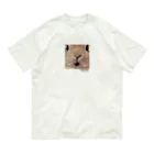 j8ie de vivre♪のUSAGIZUKI うさぎのアップ Organic Cotton T-Shirt