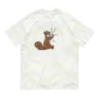 ねずりすSHOPのアカリスに集められてる Organic Cotton T-Shirt