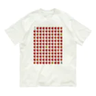 手描 DESIGN LabのI LOVE …『苺』  オーガニックコットンTシャツ