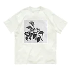 SUPER DEBRISの水墨画　椿 Organic Cotton T-Shirt